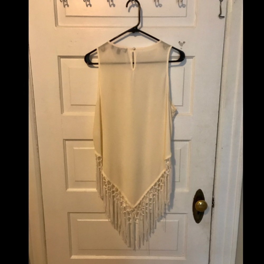 Embroidered Fringe Top - Picture 9 of 13